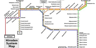Mapa hirošima jr